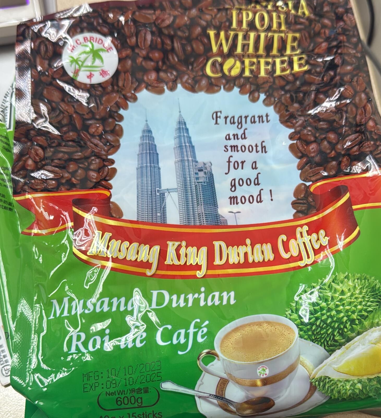 (BID)【現貨】馬來西亞貓山王咖啡