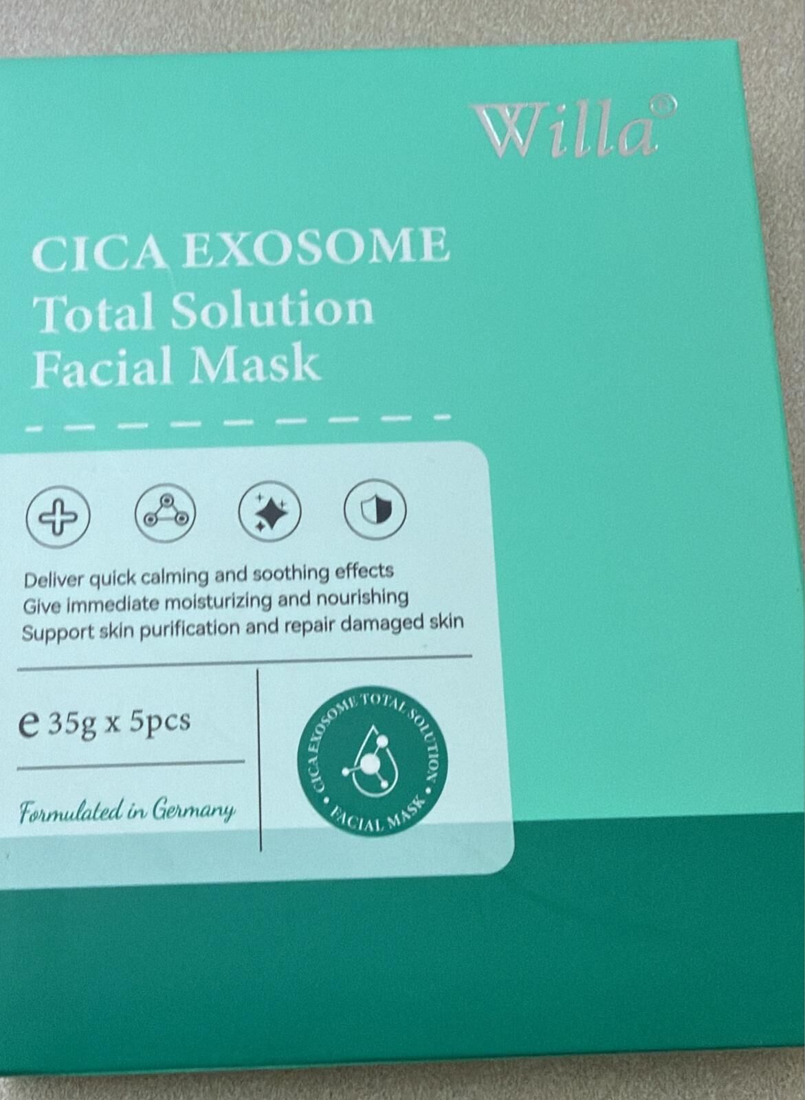 (BID)【現貨】WILLA CICIA EXOSOME MASK
