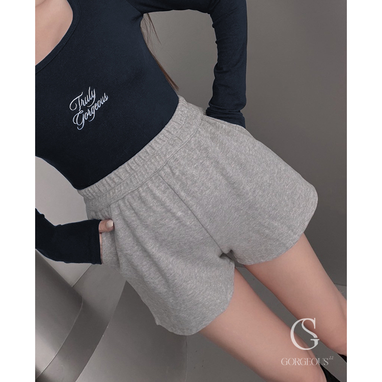 G9774「高磅蛋白羊絨A字短褲」