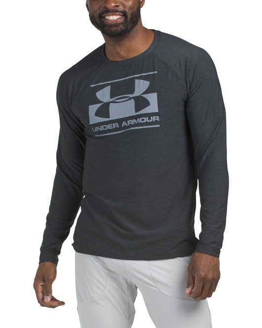 【直播】UNDER ARMOUR LL1205716 Long Sleeve Logo 男裝長袖上衣