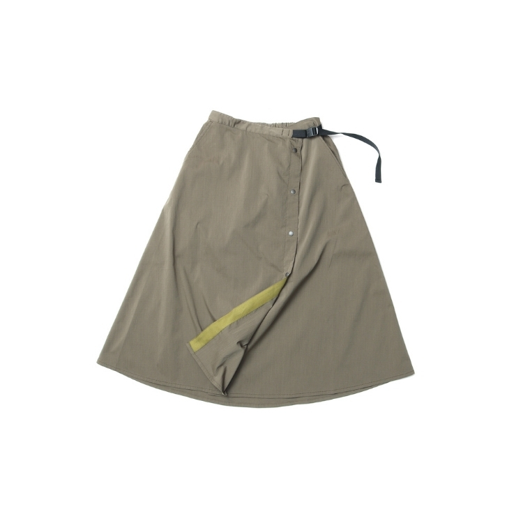 HINOC RIPSTOP WRAP SKIRT WOMEN