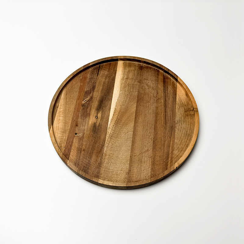 相思木圓形托盤
