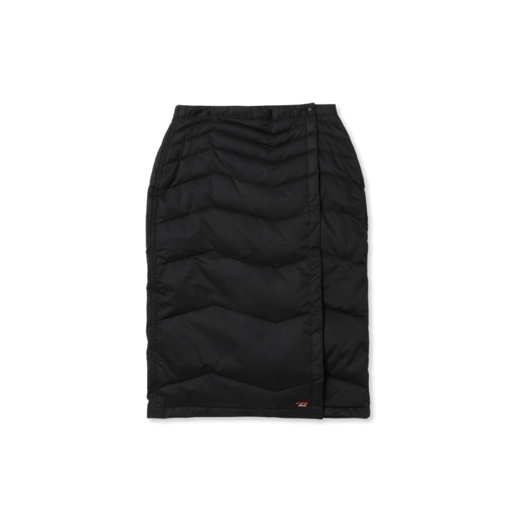 COTTON PEACH DOWN WRAP SKIRT WOMEN