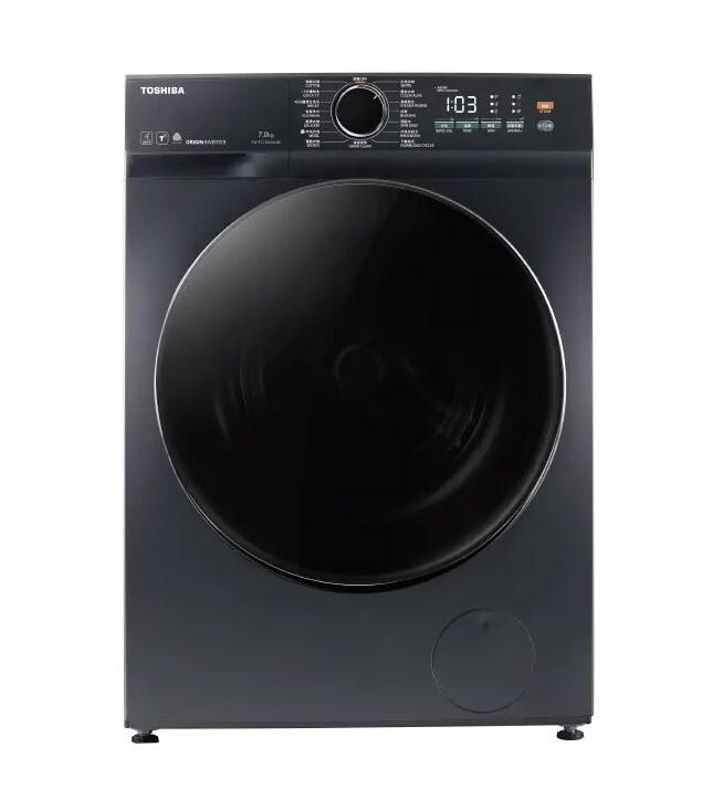 東芝 Toshiba   TW-T21BU80UWH(MG)‧7公斤/1200轉‧智能變頻蒸氣‧超薄前置式洗衣機-香港行貨-原廠2年全機及10年摩打保養‧