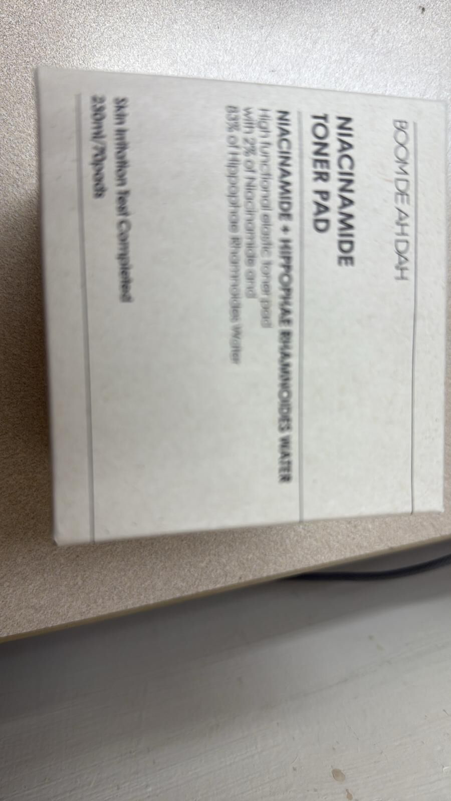 (BID)【現貨】BOOM DE DAH TONER PAD