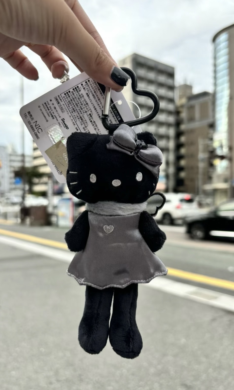 【三款入】暗黑系長腿Hello Kitty