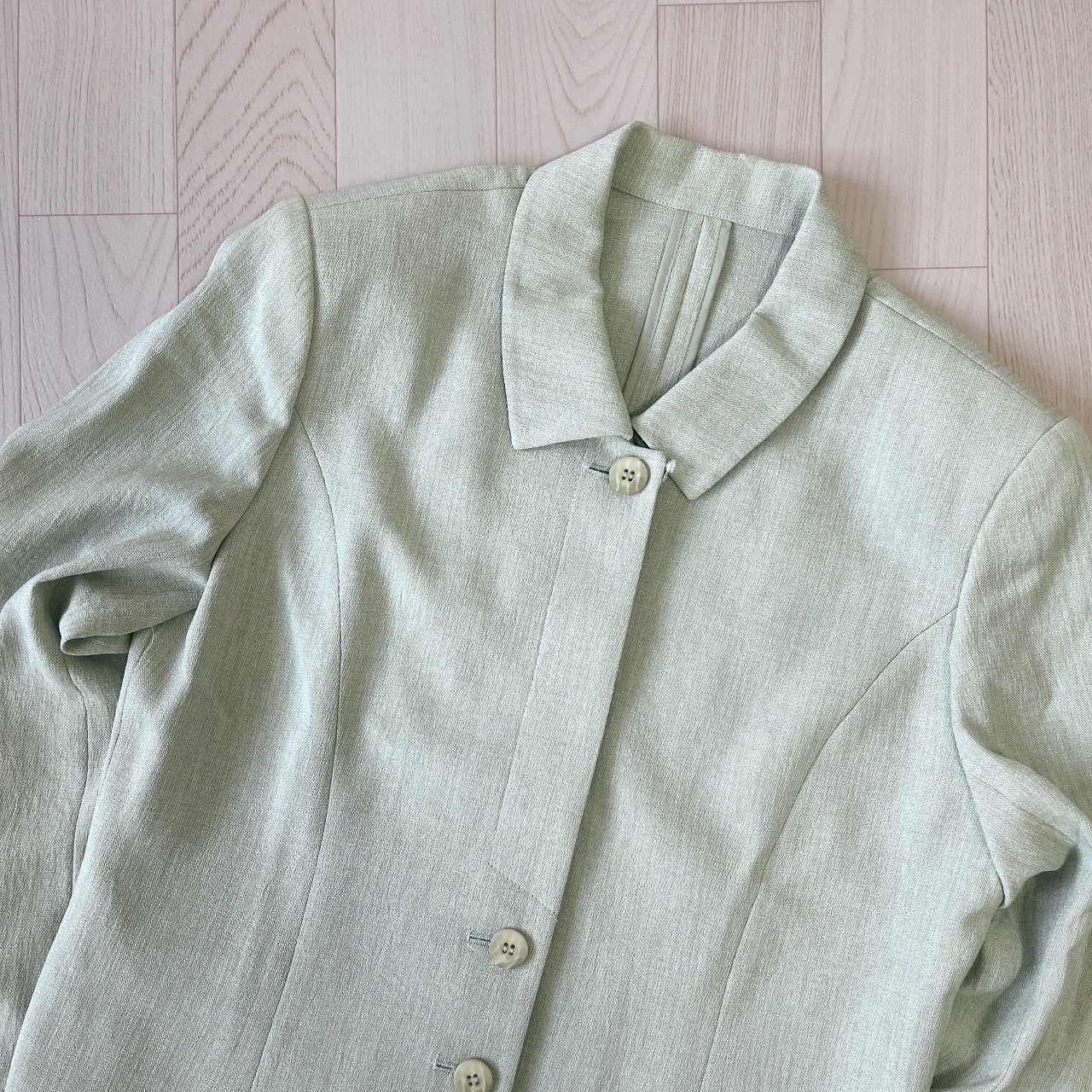 日本製淡綠色薄外套