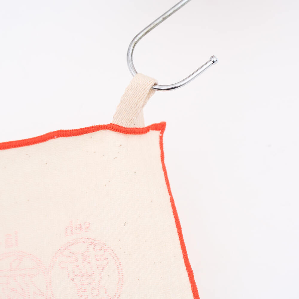 印花樂吸水茶巾家事布/夜市/白