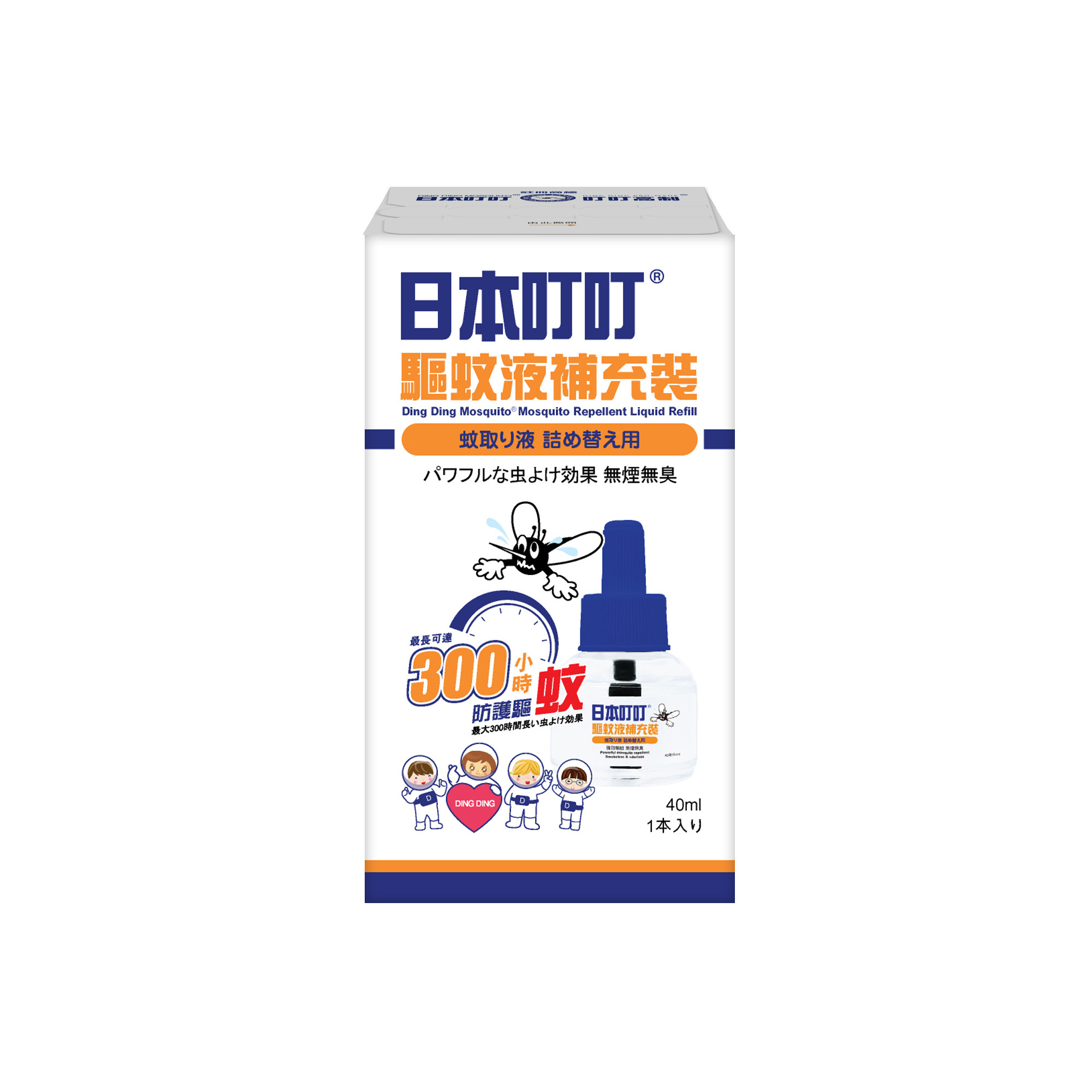 日本叮叮驅蚊液補充裝 40毫升