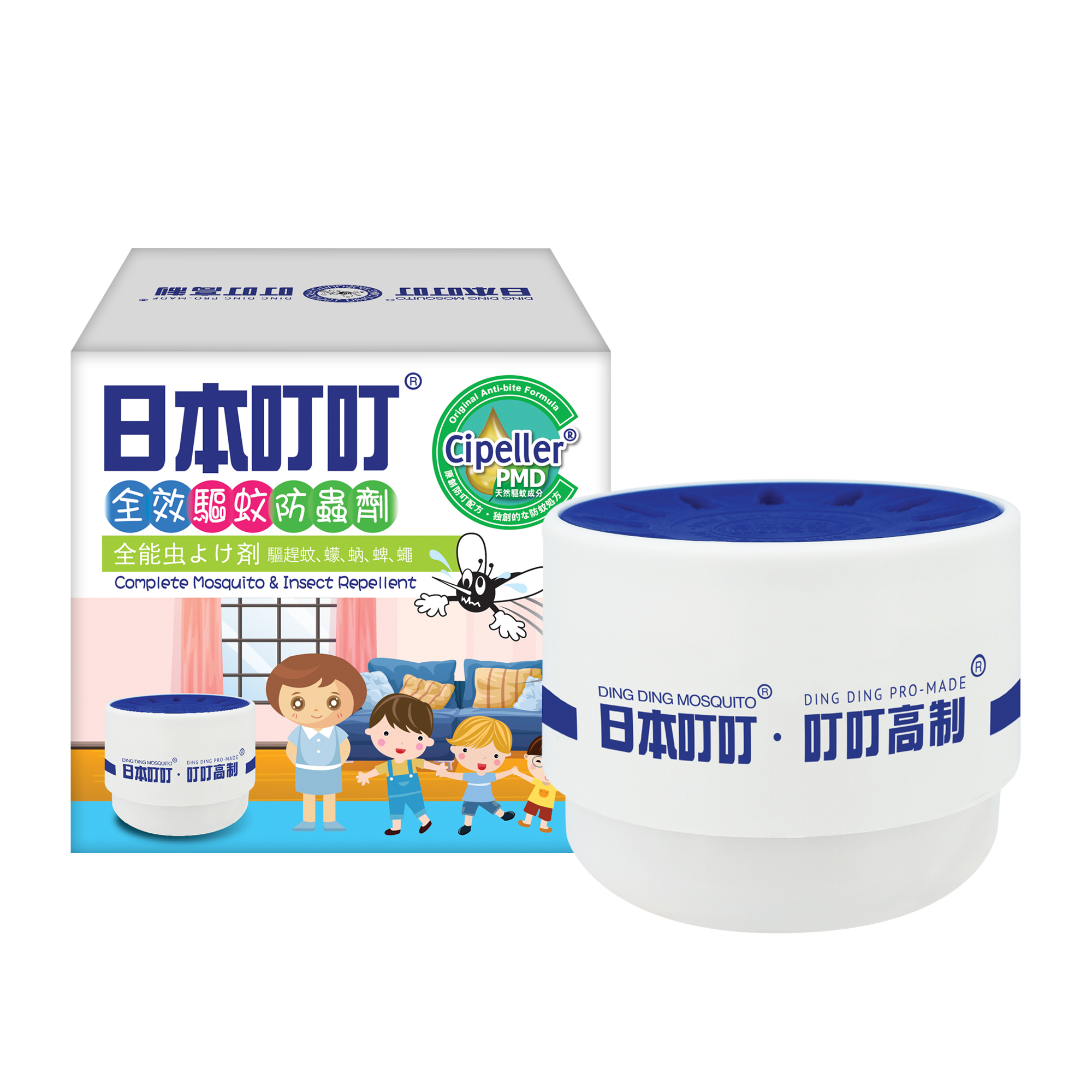 日本叮叮全效驅蚊防蟲劑35克
