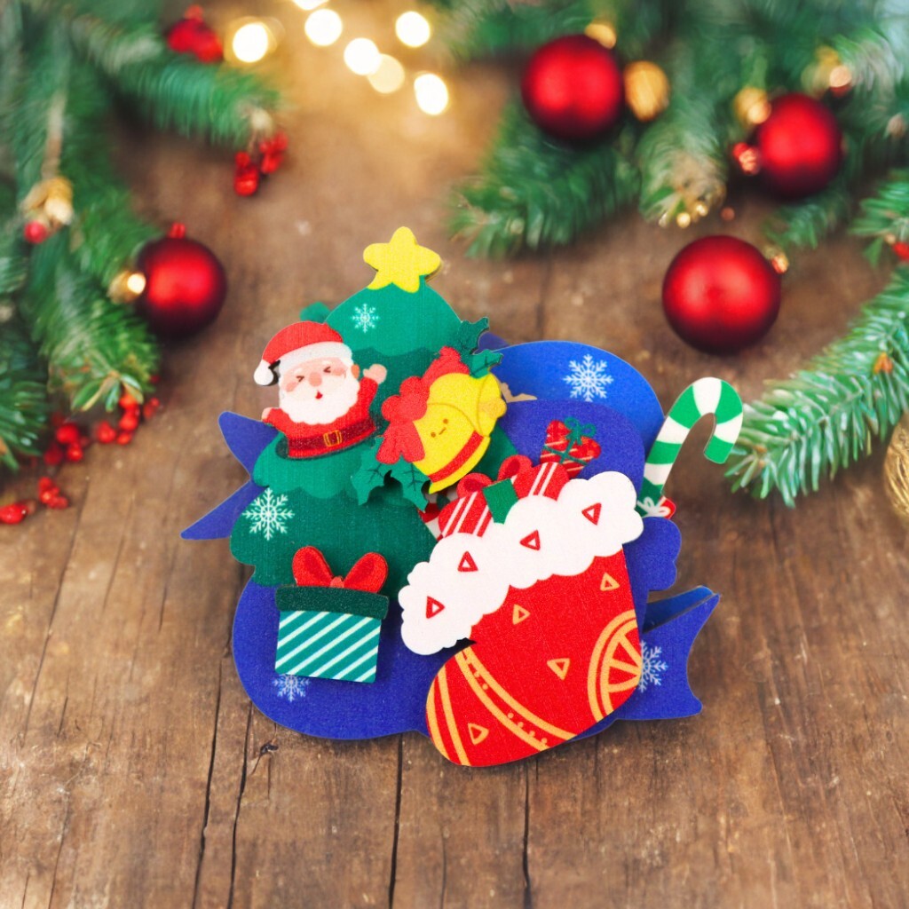 Christmas Magnet - Wishes with gifts