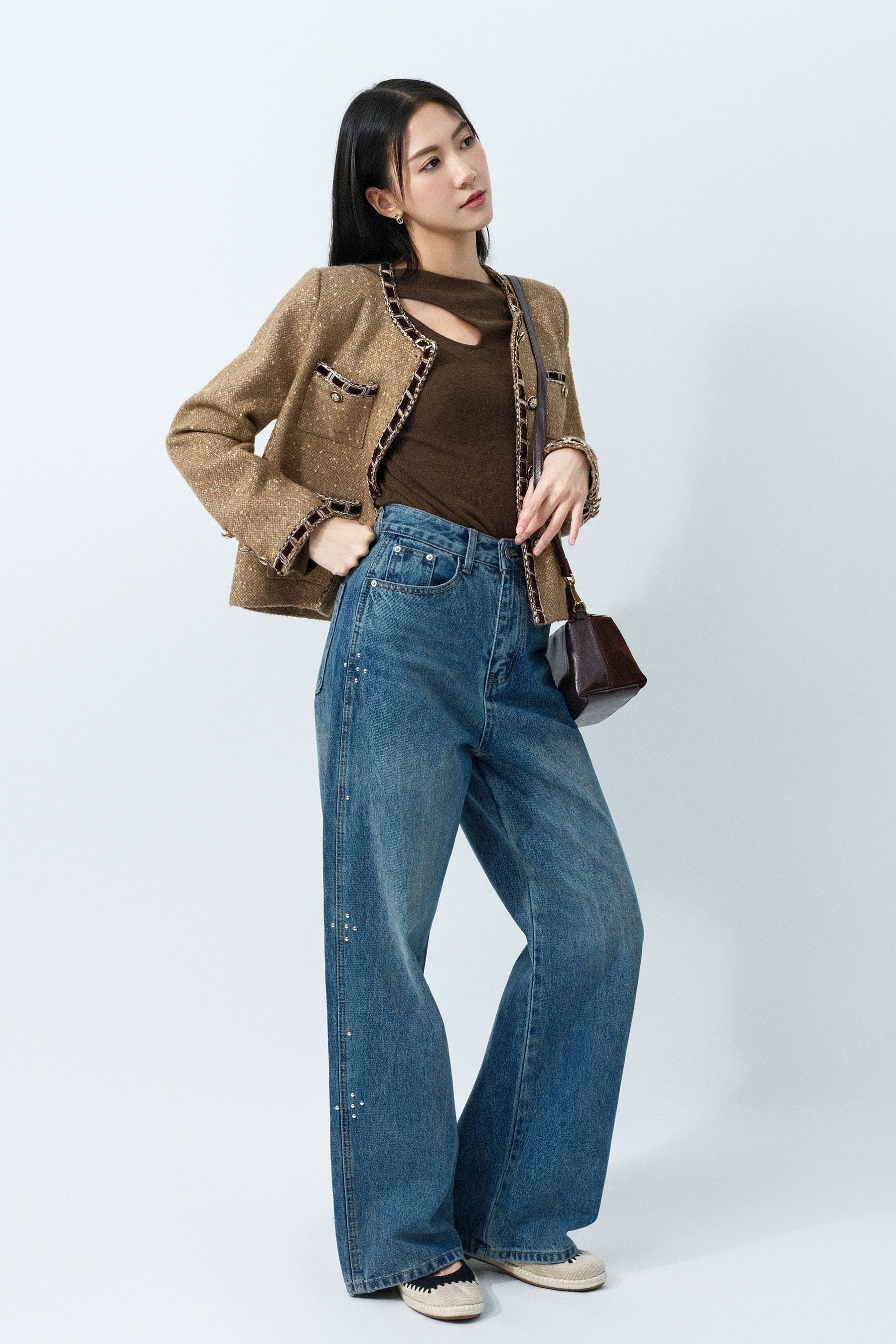 FW25_0255（外套＋上衣＋牛仔褲）