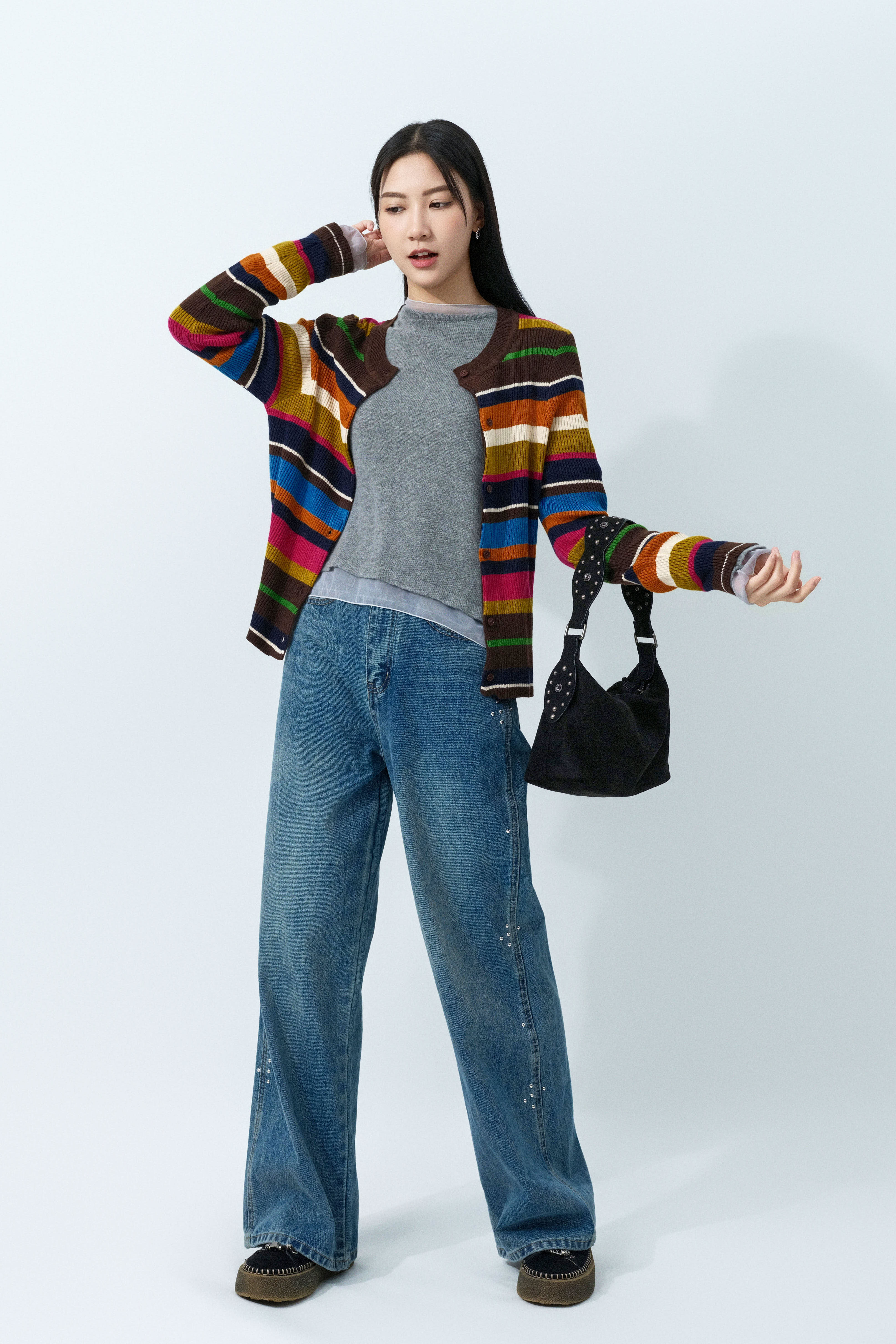 FW25_0256（外套＋上衣＋牛仔褲）