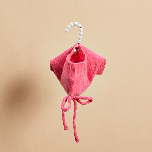 Louisdog 莓果雪酪喀什米爾巴拉克拉法帽