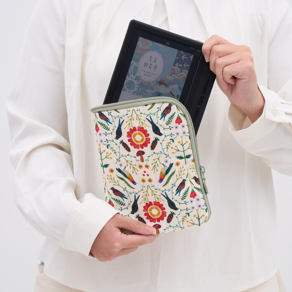 印花樂6吋電子書收納包/印花樂 x Soupy Tang/森林萬花筒