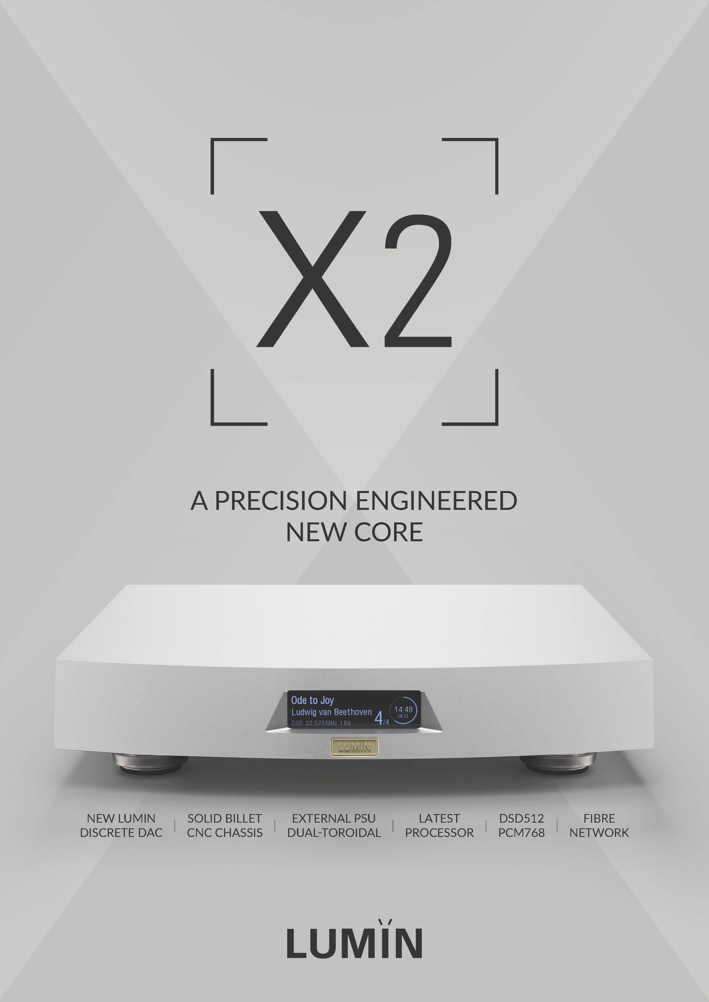 Lumin X2 Network Player Product Sheet 1