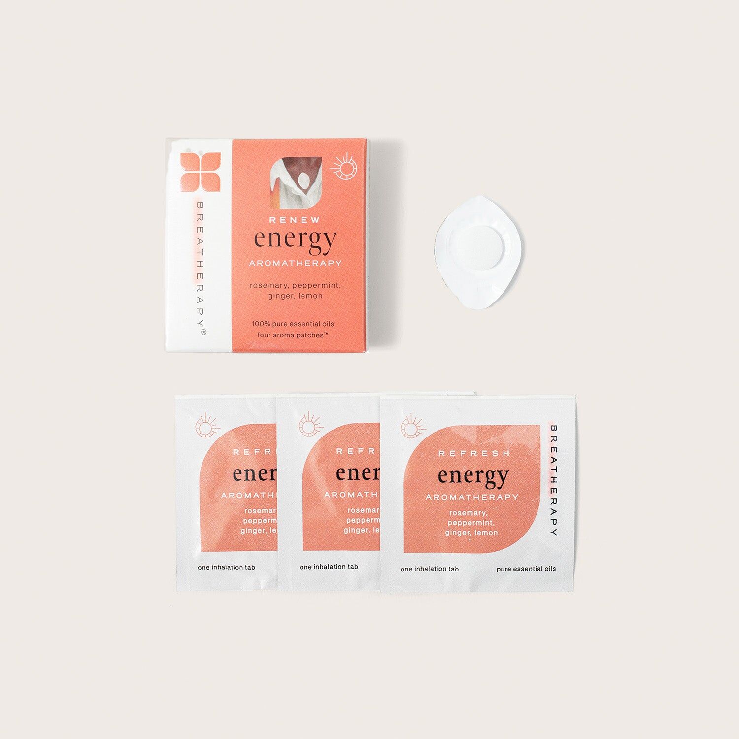 Breatherapy-Energy心香貼．活力充沛(4入裝)