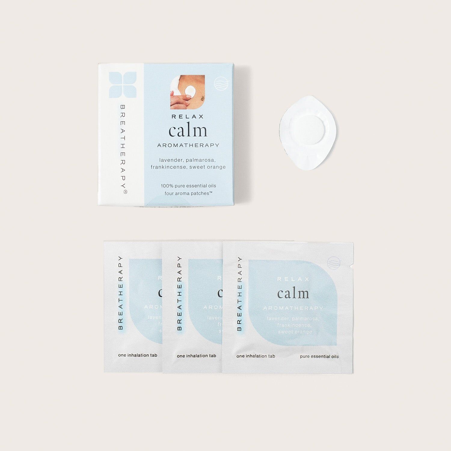 Breatherapy-Calm心香貼．平心靜氣(4入裝)