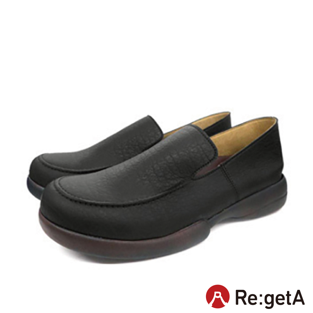 大阪樂步健康鞋 Re:getA經典樂福鞋R277M(BLK-黑色)