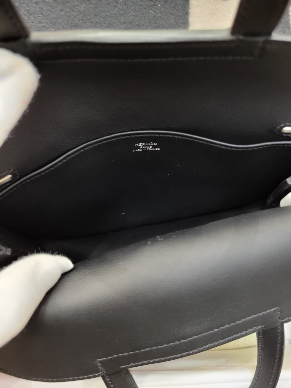 HERMES MINI HALZAN NOIR CK