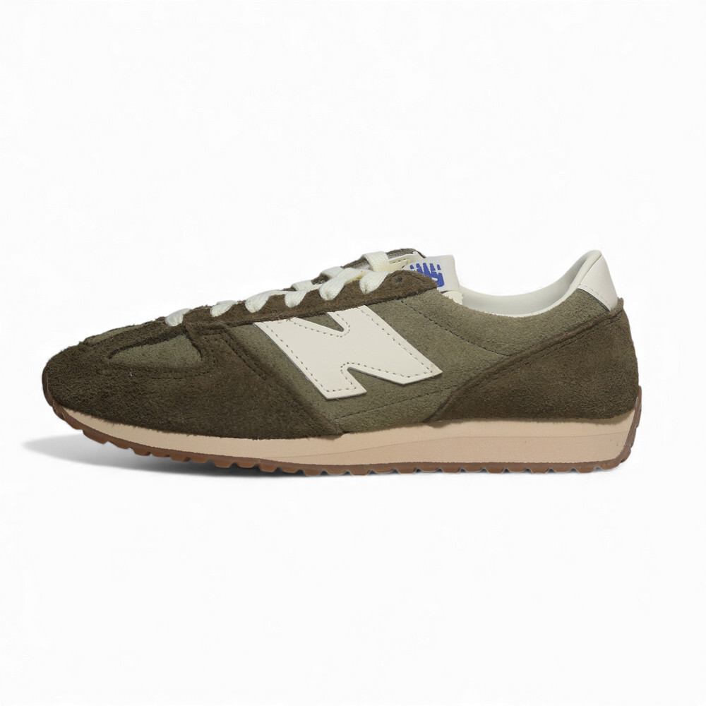 NEW BALANCE 休閒鞋 NB 471 墨綠奶油 麂皮 復古鞋 男女 U471PSA