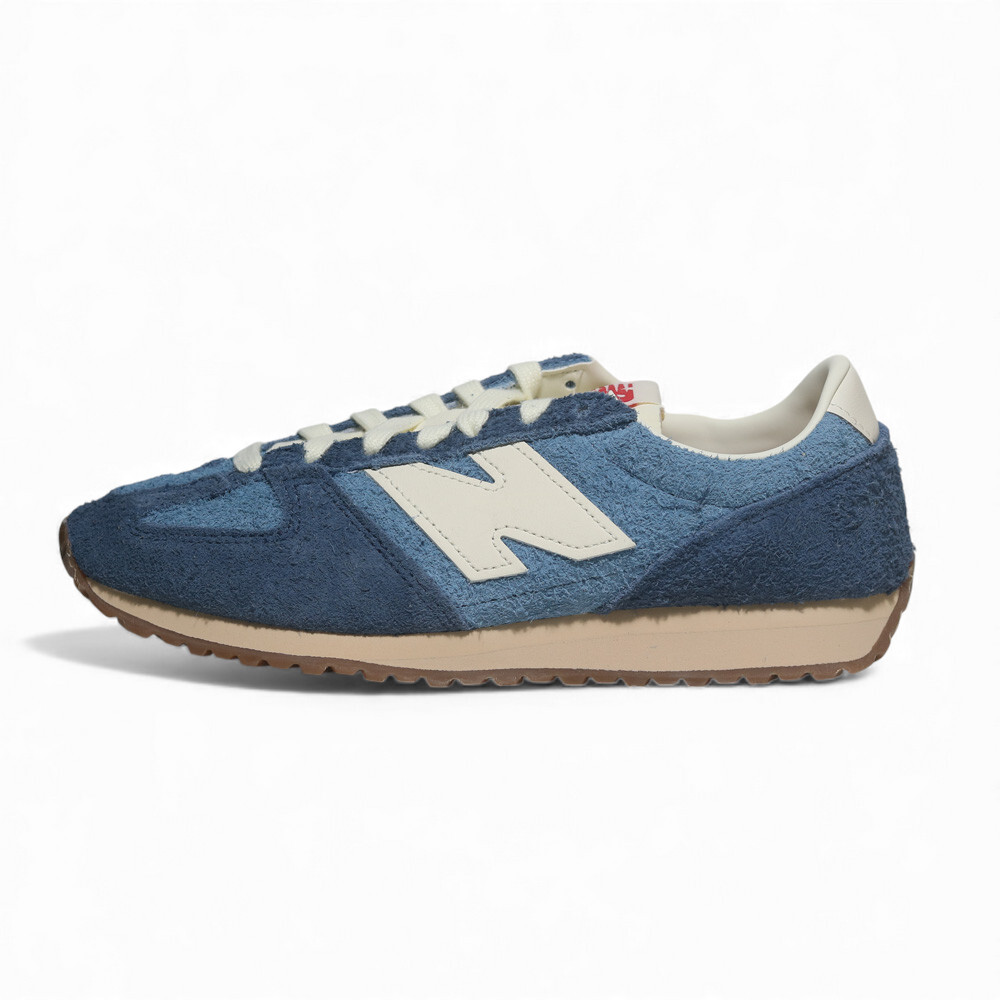 NEW BALANCE 休閒鞋 NB 471 藍色奶油 麂皮 復古鞋 男女 U471PSB