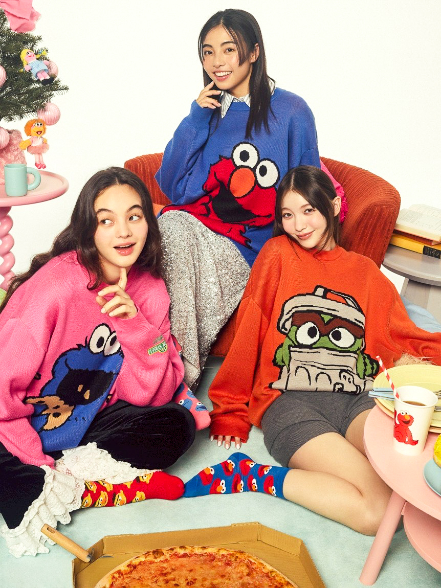 SESAME STREET 芝麻街聖誕節醜毛衣