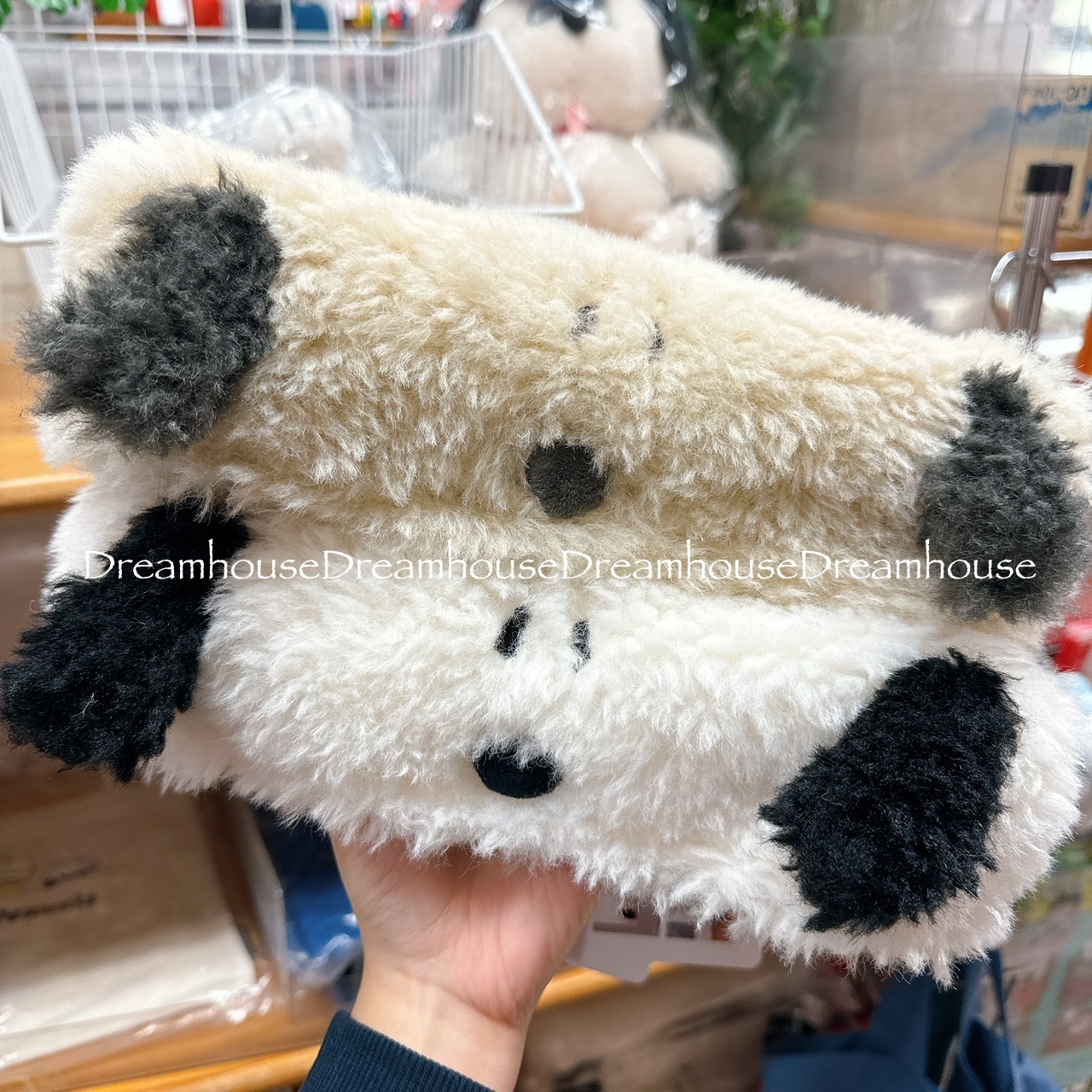 Tente PEANUTS snoopy 史努比 絨毛面紙套 面紙盒 面紙套 衛生紙盒 衛生紙套