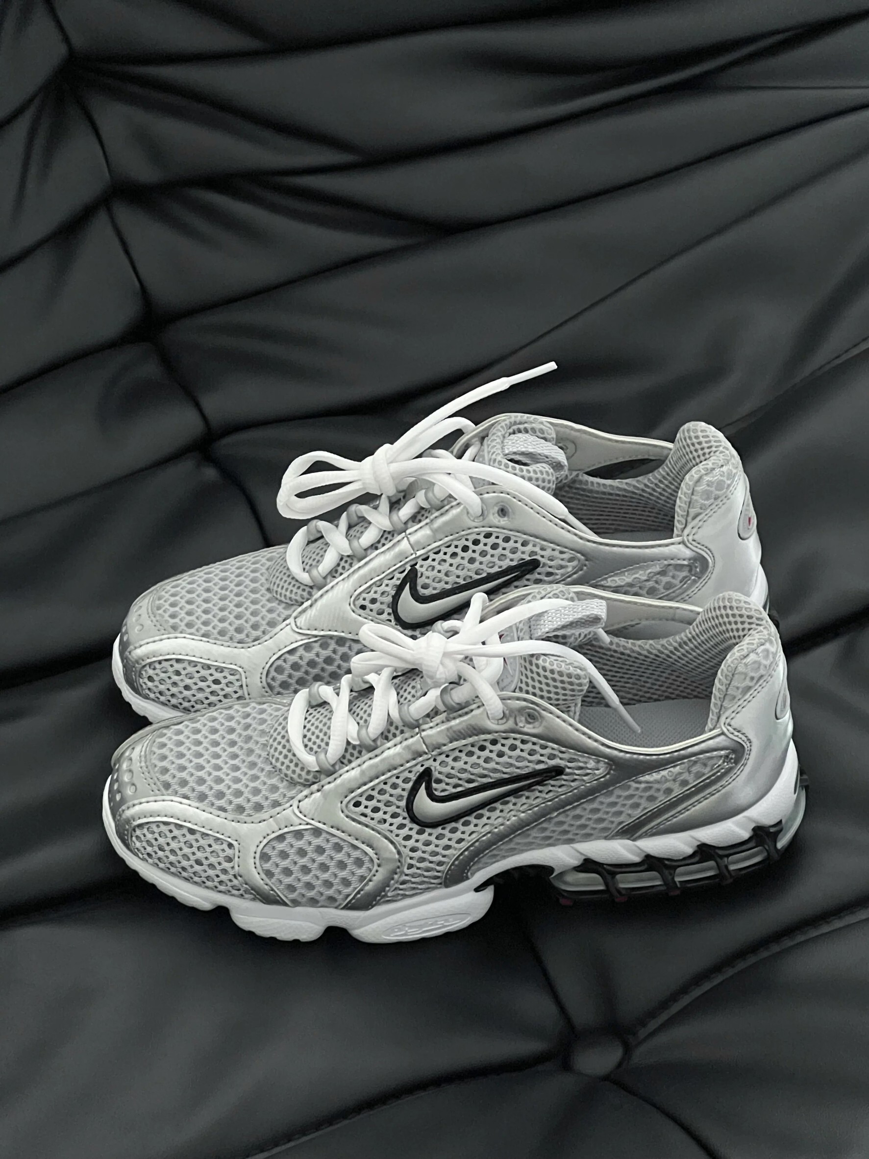 Nike Air ZOOM SPIRIDON CAGE 2  "Metallic Silver" 銀灰