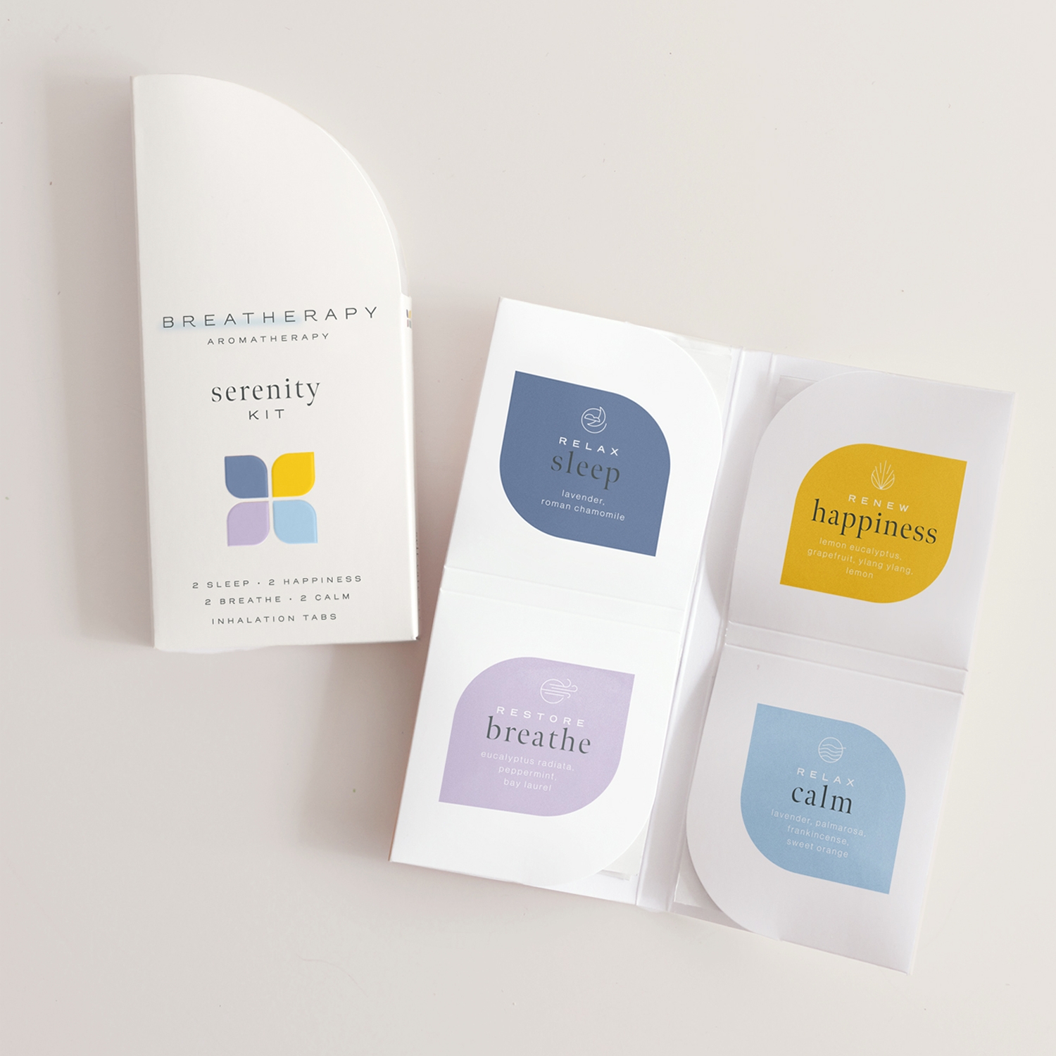 Breatherapy Kit-Serenity心香貼日常套組．寧心之境(8入)