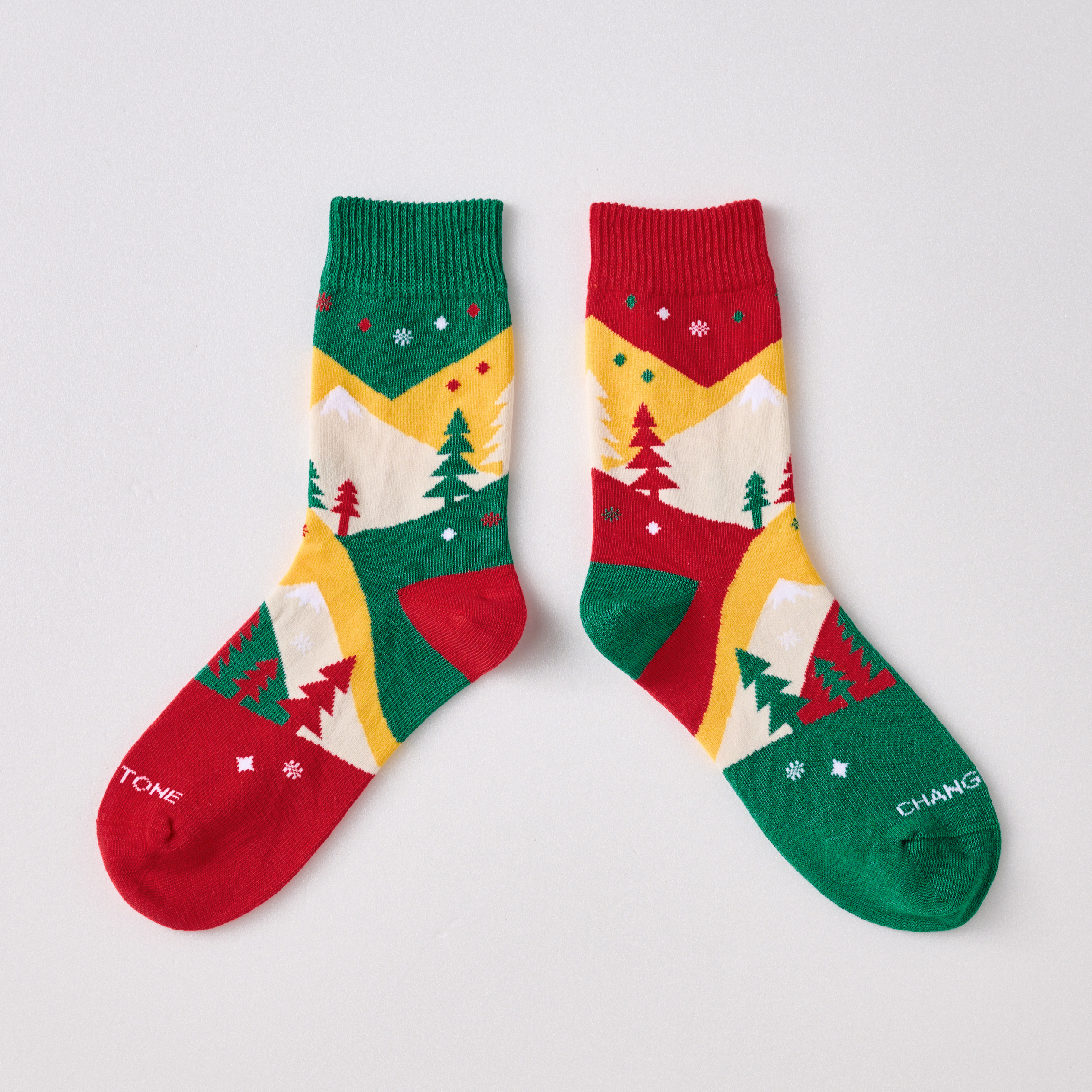 雪松微光〈綠紅〉