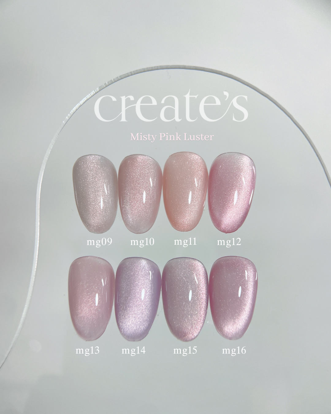create's-Misty Pink Luster -mg09-mg016
