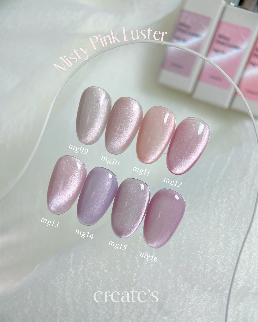 create's-Misty Pink Luster -mg09-mg016