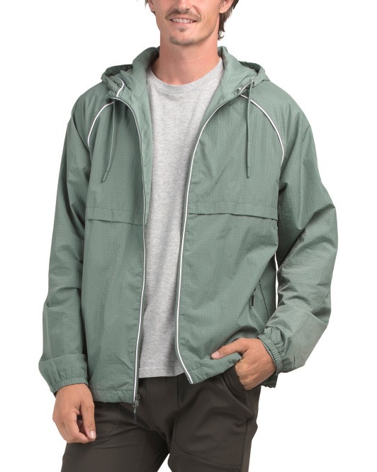 【直播】NEW BALANCE LL120568 Crinkle Ripstop 男裝外套