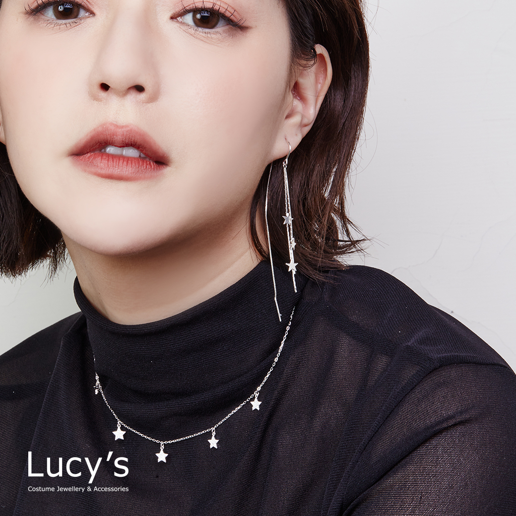 925純銀 繁星 項鍊 (125605)