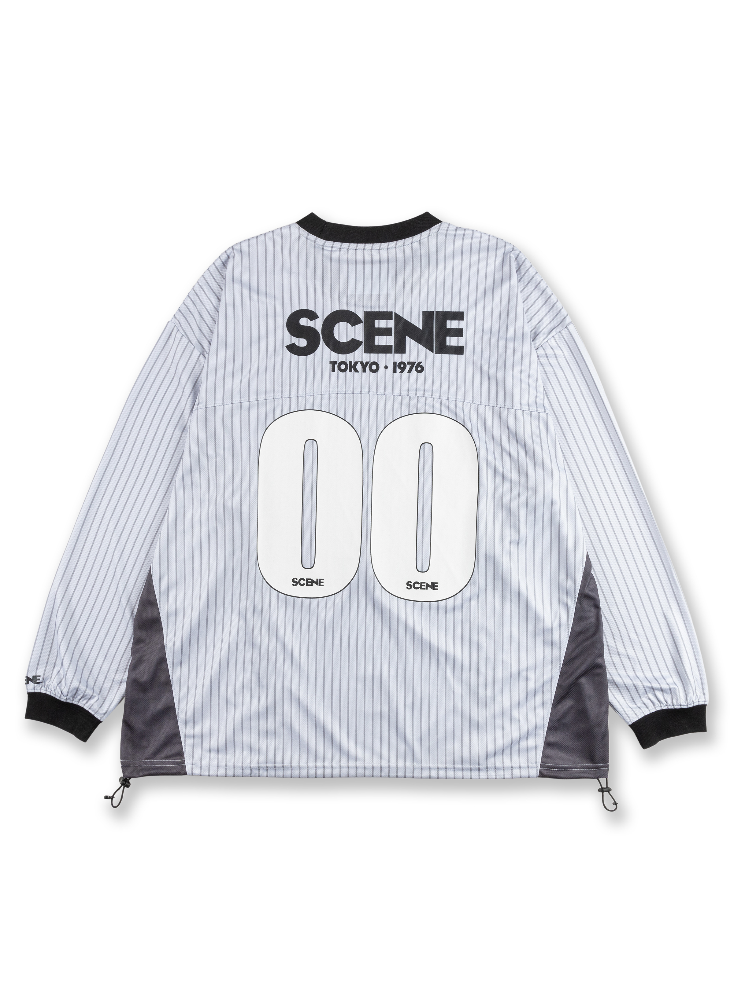 SCENE FOOTBALL LONG TEE _JY3 // GRY