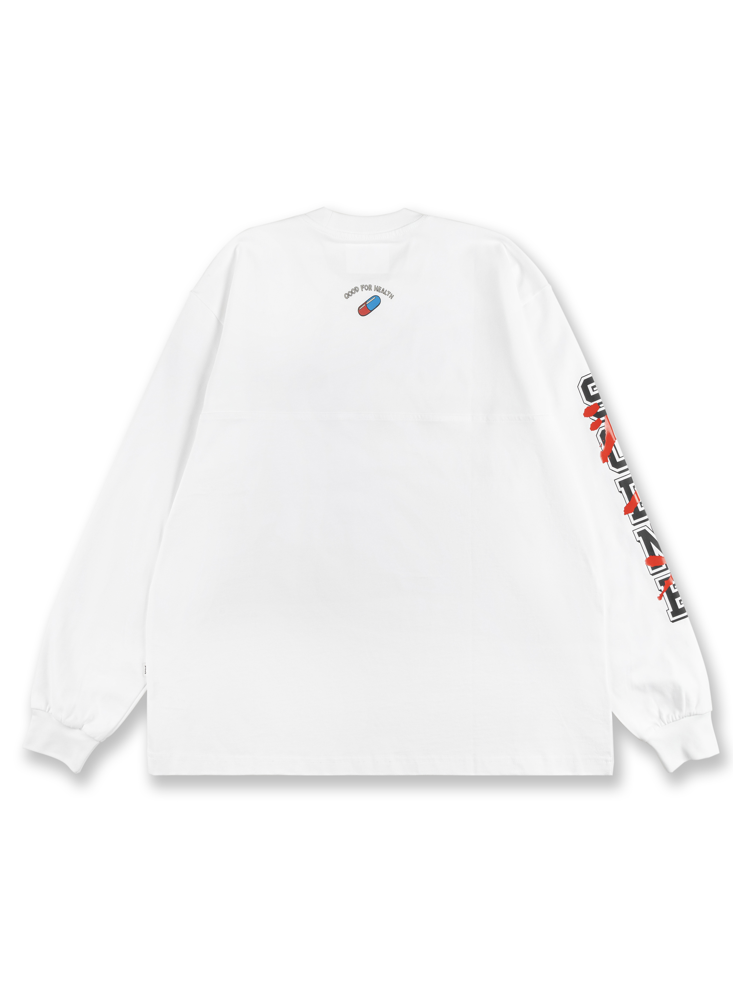 ANIME B_LONG TEE // WHT_RED