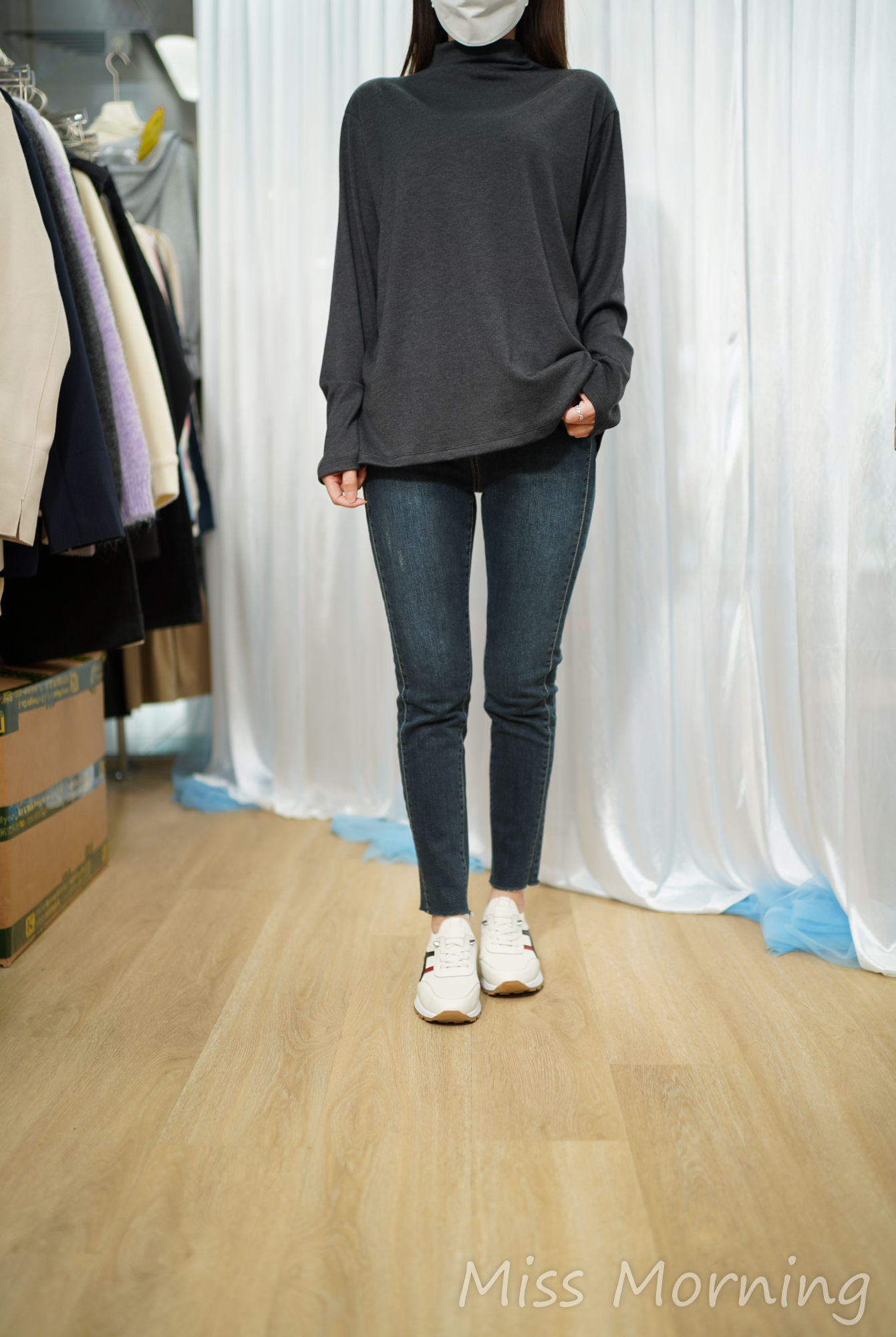 鬆身顯瘦100%靚棉襯衣(14964)