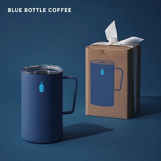 【預購】Blue Bottle 藍瓶旅行保溫杯 韓國限定藍 20oz 591ML