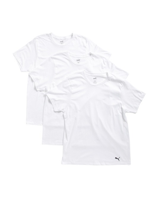 【直播】PUMA LL120575 男裝圓領短袖上衣(3件裝)