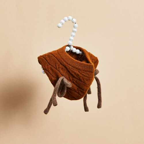 Louisdog 摩卡慕斯喀什米爾巴拉克拉法帽