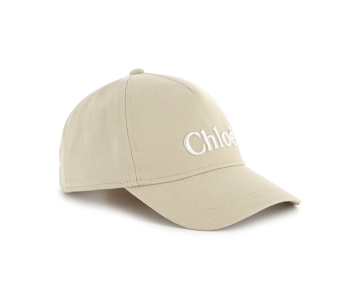 Chloe 米色cap帽-T