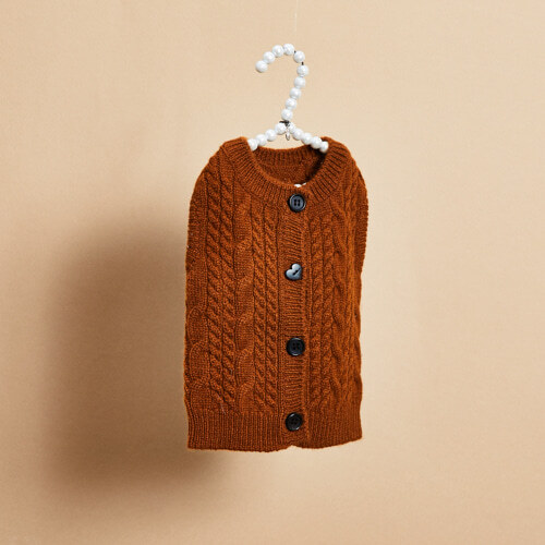 Louisdog 摩卡慕斯喀什米爾羊毛衫