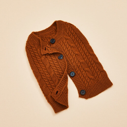 Louisdog 摩卡慕斯喀什米爾羊毛衫