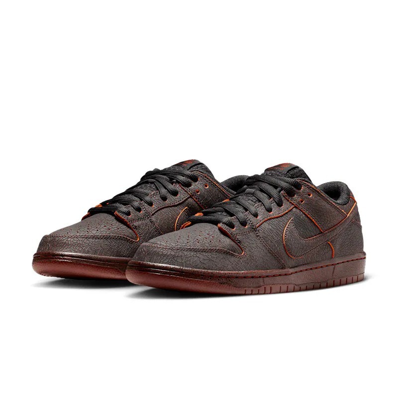 iSNEAKERS｜Nike SB Dunk Low Pro PRM "Krampus" 黑色裂紋 HV1668-001