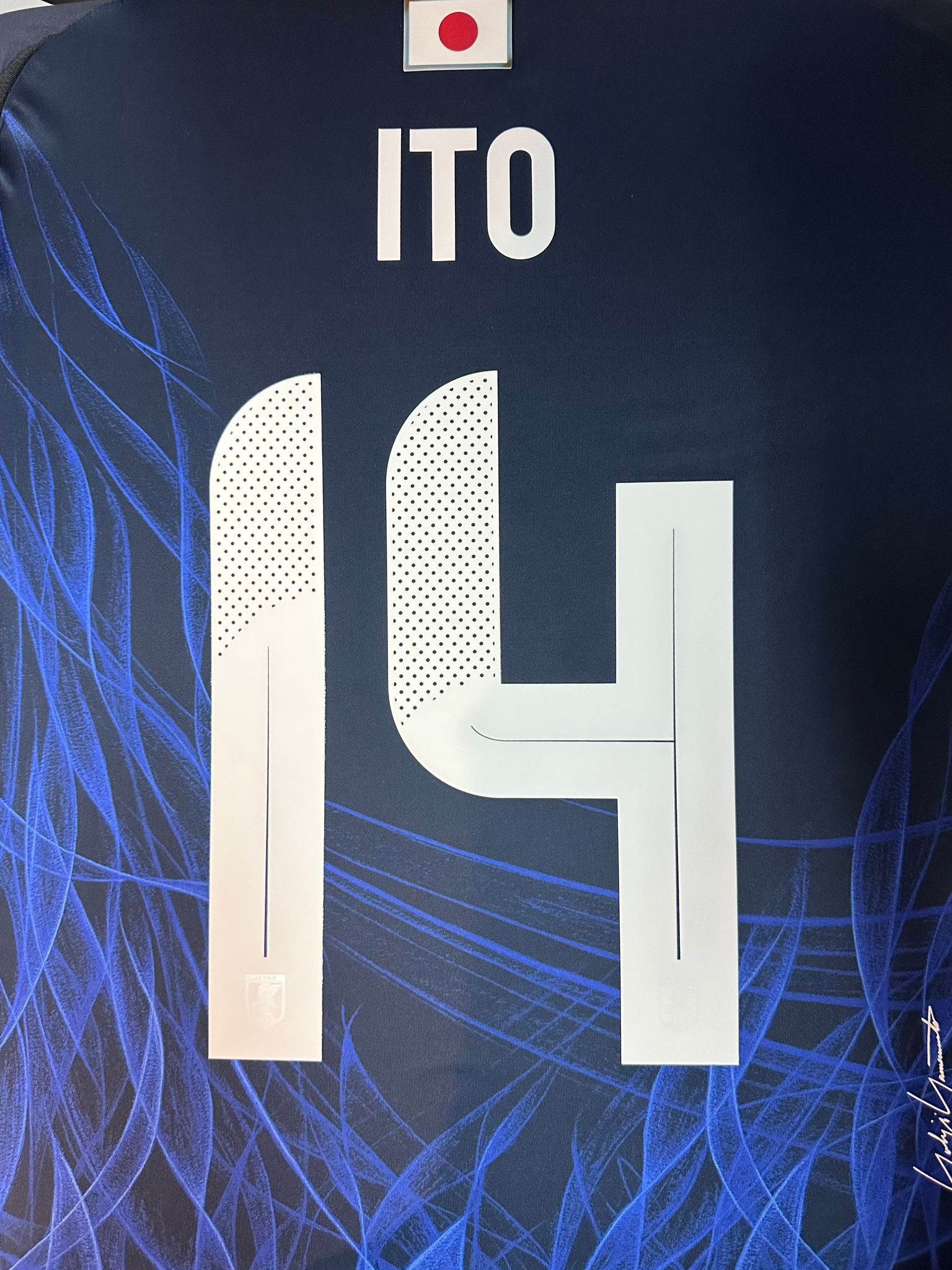 [印字] 2024 日本代表主場用印字 (國際版)