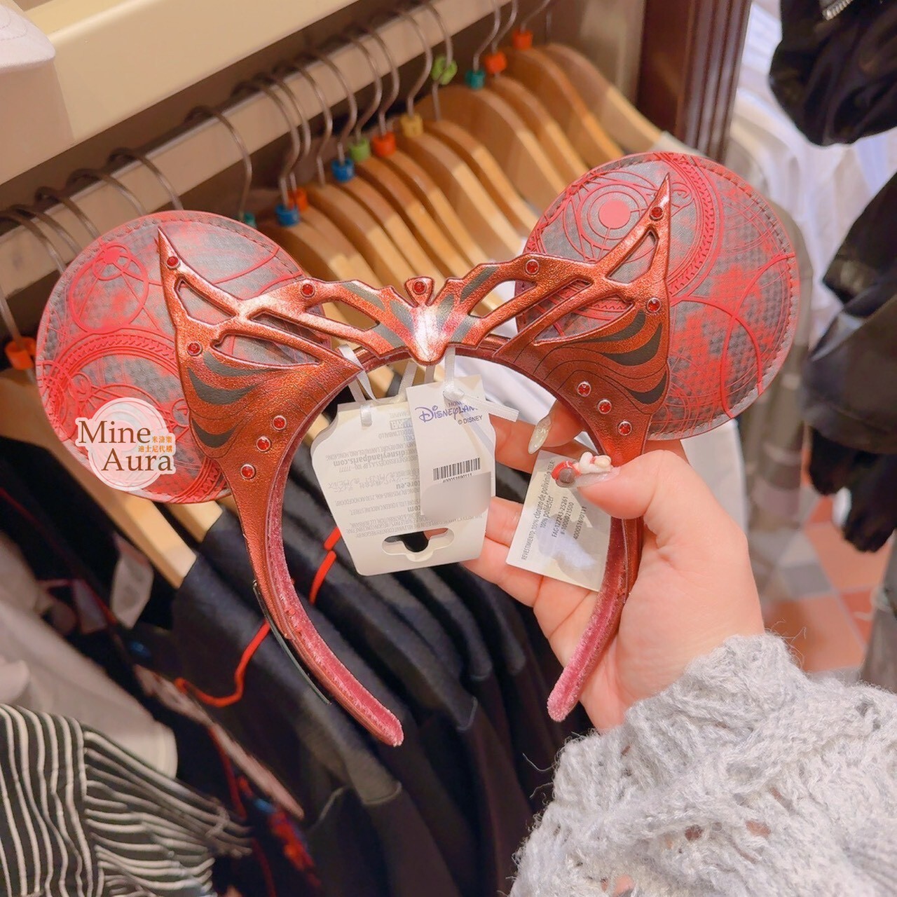 緋紅女巫 Scarlet Witch 造型 髮圈 髮箍 漫威 Marvel -香港迪士尼樂園