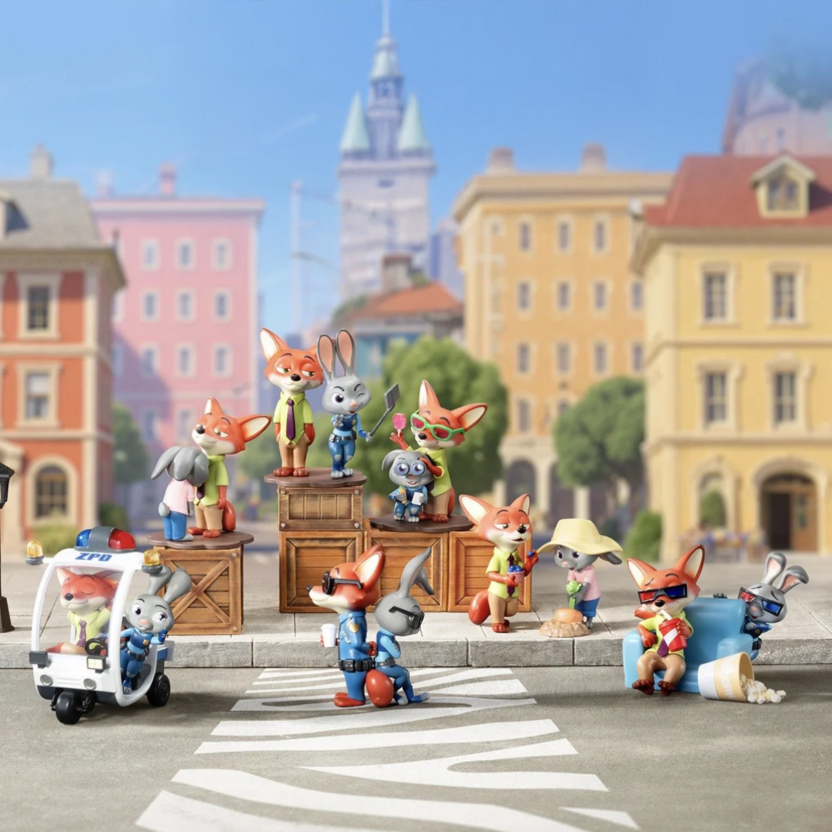 迪士尼 官方授權 DISNEY Zootopia 2 動物方城市2 茱蒂 尼克 最佳拍檔 盲盒 公仔 擺設 / 預購