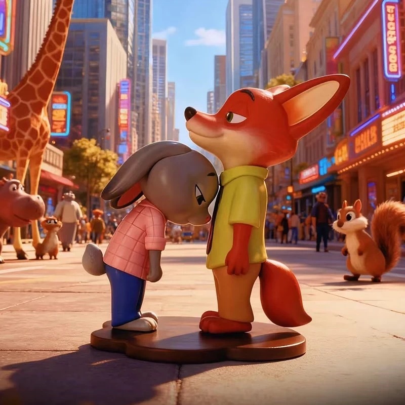 迪士尼 官方授權 DISNEY Zootopia 2 動物方城市2 茱蒂 尼克 最佳拍檔 盲盒 公仔 擺設 / 預購