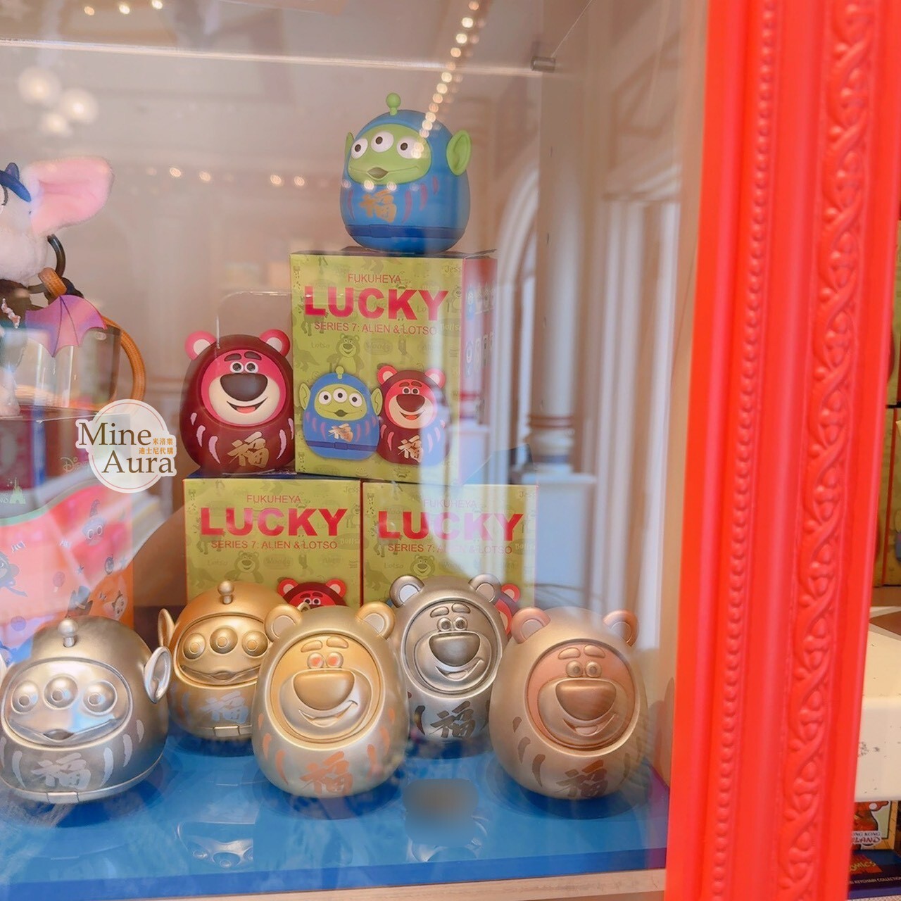 三眼怪 Alien 熊抱哥 Lotso 達摩不倒翁 造型 公仔 擺飾 盲選盒 盲盒 玩具總動員 Toy Story -香港迪士尼樂園